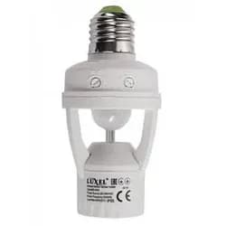 Датчик движения LUXEL MS-05W 1200W 360° E27 белый - PRORAB
