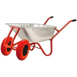 Садовая двухколесная тачка КВІТКА PRO Formula 1 Expert (100 л, 180 кг, ПУ) (110-4065) - PRORAB