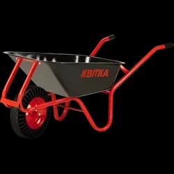 Строительная тачка КВІТКА PRO Formula 1 Industrial (100 л, 180 кг, СК) (110-4063) - PRORAB