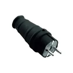 Вилка VIOLUX прямая с заземл. - PRORAB