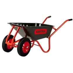 Строительная тачка 2-х колесный КВІТКА PRO Formula 1 Industrial (100 л, 180 кг, СК) (110-4077) - PRORAB