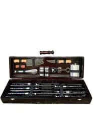 Набор шампуров в деревянном кейсе "ДЫМОК" - PRORAB