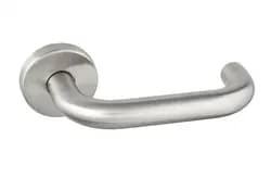 Дверная ручка SIBA ECO LYON нерж. на розетке SSR01 SS02 0 22 22 - PRORAB