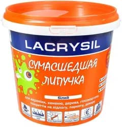 Клей универсальный LACRYSIL Cумаcшедшая липучка 1,2кг - PRORAB
