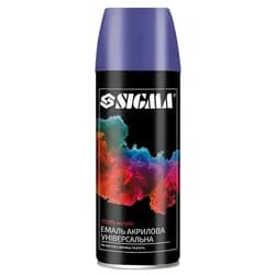 Эмаль аэрозольная акриловая 400мл RAL 5022 темно-синий глянец SIGMA (2737151) - PRORAB