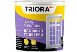 Эмаль акриловая TRIORA для окон и дверей 2,5л. - PRORAB