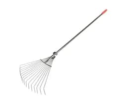 Грабли веерные с покрытием раздвижные с ручкой MasterTool 500*1450мм 14-6296 - PRORAB