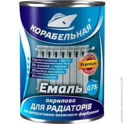 Эмаль для радиаторов акриловая Корабельная 0.75 - PRORAB