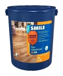 Лак SMILE акриловый паркетный SL-44 0,7л глянцевый. - PRORAB