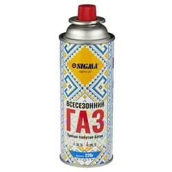 Газ в баллоне Sigma 220гр 2901811 - PRORAB