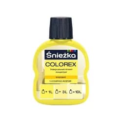 Краситель SNIEZKA Colorex 100мл 12 солнечно-желтый - PRORAB image-1