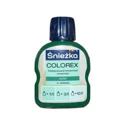 Краситель SNIEZKA Colorex 100мл 41 зеленый - PRORAB