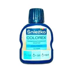 Краситель SNIEZKA Colorex 100мл 52 синий - PRORAB