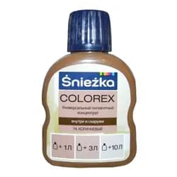 Краситель SNIEZKA Colorex 100мл 74 коричневый - PRORAB