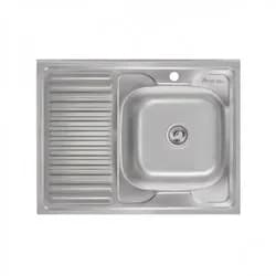 Кухонная мойка IMPERIAL 6080-L Decor 0,8мм - PRORAB