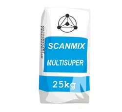 Клей для плитки SCANMIX MULTISUPER 119 25кг серый - PRORAB