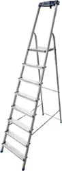 Алюминиевая односторонняя стремянка VIRASTAR NOVA PLUS VSN128 (8 ступеней) - PRORAB