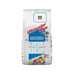 Затирка для плитки Mapei Ultracolor Plus 111 (серебро-серый) 2 кг - PRORAB