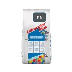 Затирка для плитки Mapei Ultracolor Plus 114 (антрацинт) 2 кг - PRORAB