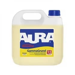 Грунтовка акриловая AURA Gamma Grund концентрат 3л - PRORAB