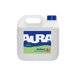 Грунтовка антигрибковая AURA Unigrund Bioblock глубокопроницаемая 5л - PRORAB