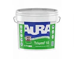 Лак акриловый AURA Triumf 10 мебельный полуматовый 0,75л. - PRORAB