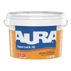 Лак AURA Aqua Lack 70 интерьерный глянцевый 2,5л. - PRORAB