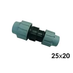 Муфта переход 25*20 Итал полиэтилен - PRORAB