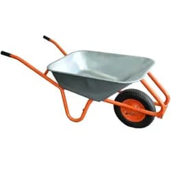 Тачка строительная КРОК усиленная 90л 180кг d400мм 21140 - PRORAB