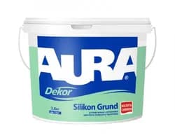 Грунтовка AURA Dekor Silikon Grund 2,5л - PRORAB
