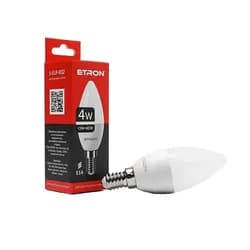 Лампа LED ETRON Light Power 1-ELP-032 С37 4W 4200К Е14 - PRORAB