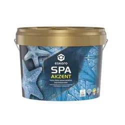 Краска ESKARO Akzent SPA 2,7л для помещений с постоянной влажностью - PRORAB