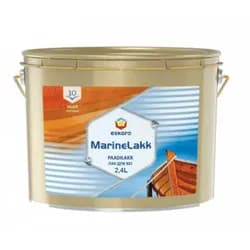 Лак ESKARO Marine lakk 10 TIX яхтенный алкидно-уретановый 2,4л бесцветный - PRORAB
