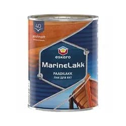 Лак ESKARO Marine lakk 40 яхтенный алкидно-уретановый 0,95л бесцветный - PRORAB