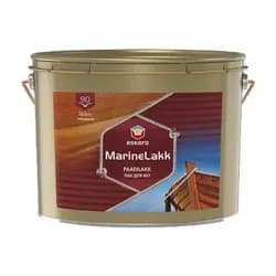 Лак ESKARO Marine lakk 90 яхтенный алкидно-уретановый 9,5л бесцветный - PRORAB