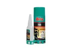 Клей с активатором AKFIX 705 для МДФ и дерева 200мл+50мл - PRORAB