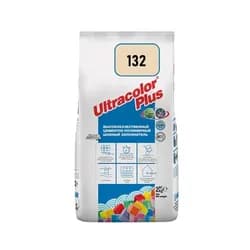 Затирка для плитки Mapei Ultracolor Plus 132 (бежевый) 2 кг - PRORAB
