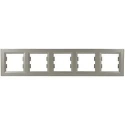 Рамка 5-м горизонт бронза Schneider Asfora - PRORAB