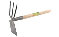 Сапка "Нептун" MASTER TOOL деревянная ручка 380*190*70мм 14-6194 - PRORAB