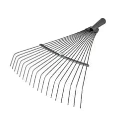 Грабли веерные раздвижные MASTERTOOL крашеные 18 зубов 500*390мм 14-6233 14-6238 - PRORAB