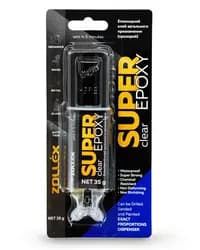Клей эпоксидный SUPER EPOXY CL-300 15034 35гр прозрачный - PRORAB