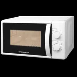 Микроволновая печь GRUNHELM 20MX 720-W (белая) 20л. 700Вт (5уров. мощ.) механическая - PRORAB