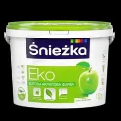 Краска водоэмульсионная SNIEZKA EKO матовая 1,4 кг - PRORAB