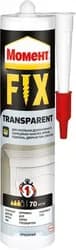 Клей монтажный МОМЕНТ Fix Transparent 280г прозрачный - PRORAB