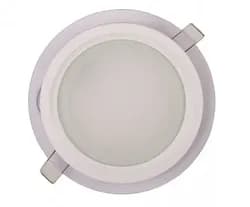 Светильник LED LUXEL 18Вт круг со стеклом встроенный DLRG-18N - PRORAB