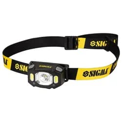 Ліхтарик налобний SIGMA LED 300Lm 1200мАг з сенсором 5390231 - PRORAB