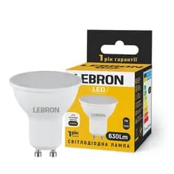 Лампа  LED LEBRON l-MR16 7W 200V GU10 4100K 630Lm 11-14-46 - PRORAB