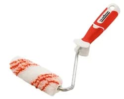 Валик COLOR EXPERT ФСФ 10см*17мм полиамид 12мм ЗК ручкой 3 красные полосы - PRORAB