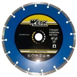 Диск алмазный WERK SEGMENT 1A1RSS/С3W 125*7*22,23 4232611 - PRORAB