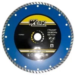 Диск алмазний WERK Turbo 125*7*22,225 423614 - PRORAB